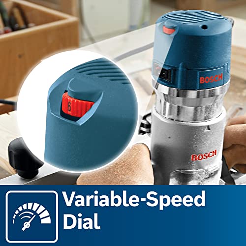Bosch 1617EVSPK 12 Amp Router Combo Kit with Variable Speed - Image 6