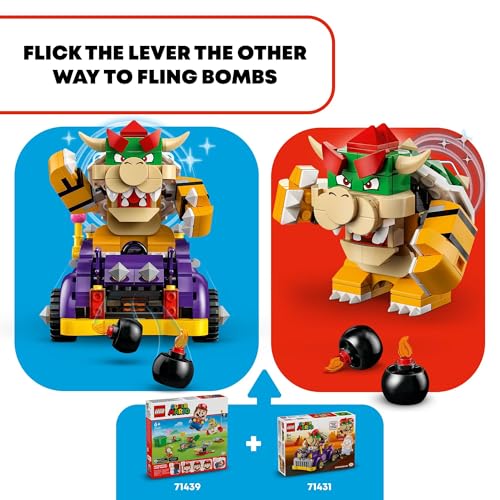 LEGO Super Mario Bowser’s Muscle Car Expansion Set, Ages 8+ - Image 5