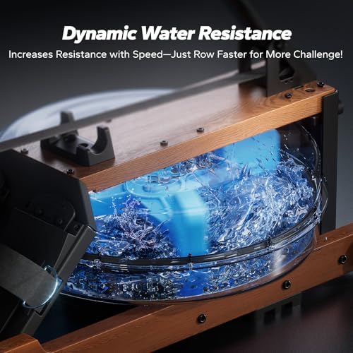 MERACH Foldable Water Rowing Machine for Home - Image 5