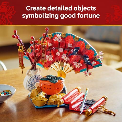 LEGO Spring Festival Good Fortune Set - Educational Building Toy for Kids 9+ - Image 3