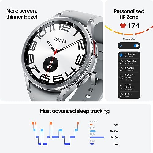 Samsung Galaxy Watch 6 Classic with Rotating Bezel and Fitness Insights - Image 2