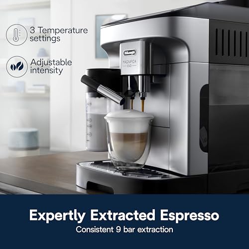De'Longhi Magnifica Evo: Automatic Espresso & Coffee Machine with Milk Frother - Image 4