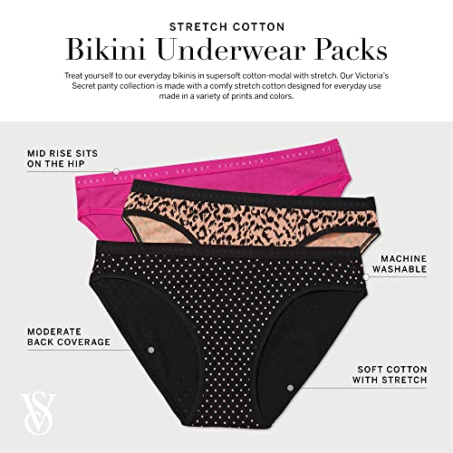 Victoria's Secret Women's Cotton Bikini Underwear, Multi Pack - Image 4