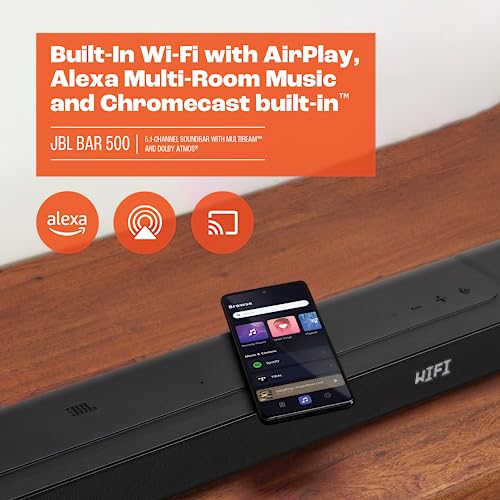 JBL Bar 500: 5.1-Channel Soundbar with Dolby Atmos and MultiBeam™ - Image 7