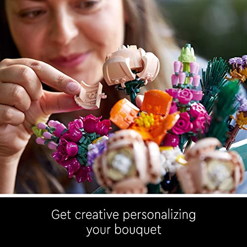 LEGO Icons Flower Bouquet Building Set - 10280 - Image 3