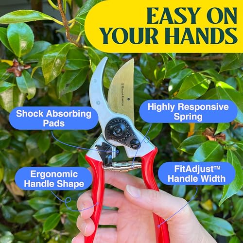 Haus & Garten ClassicPRO Titanium Bypass Pruning Shears 8.5" - Image 4