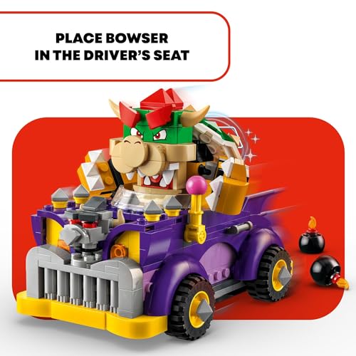 LEGO Super Mario Bowser’s Muscle Car Expansion Set, Ages 8+ - Image 3