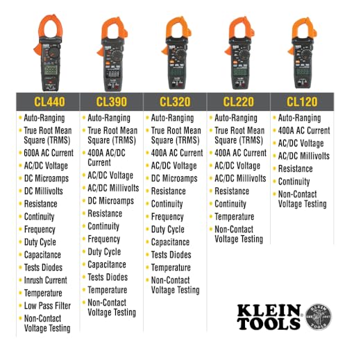 Klein Tools CL800 Digital Clamp Meter – Versatile and Durable Testing Tool - Image 4