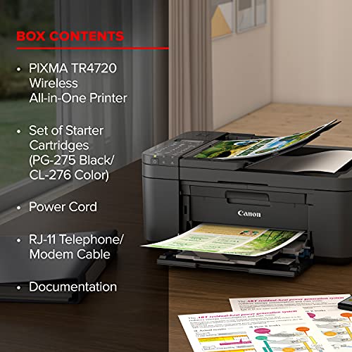 Canon PIXMA TR4720 Wireless All-in-One Printer with Alexa Integration - Image 5
