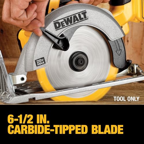 DEWALT 20V MAX 6-1/2-Inch Circular Saw - Bare Tool - Image 2