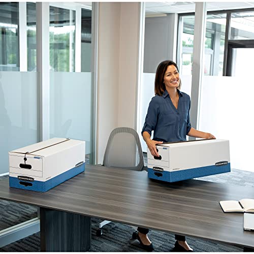 Bankers Box Medium-Duty Storage Boxes with FastFold (Case of 12) - Image 8