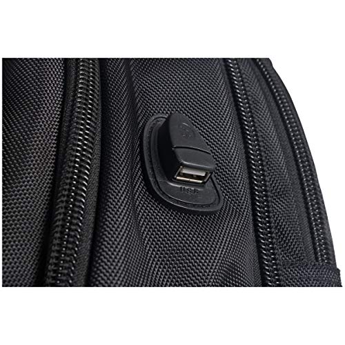 Kenneth Cole ProTec 17" Laptop Travel Bag - Black - Image 4