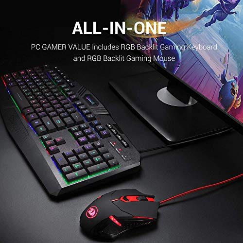 Redragon S101 Gaming Keyboard & M601 Mouse Combo - Image 2