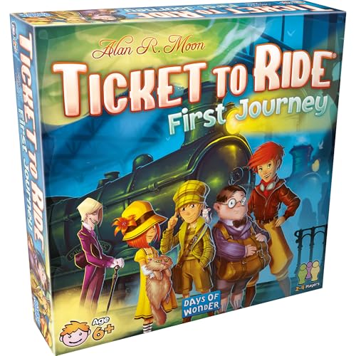 Ticket to Ride First Journey Board Game