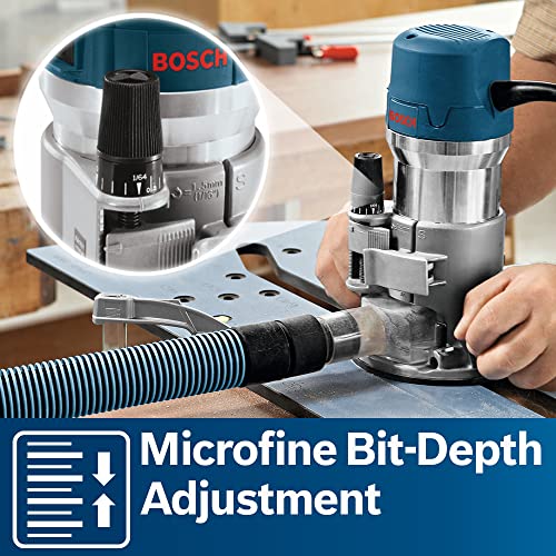 Bosch 1617EVSPK 12 Amp Router Combo Kit with Variable Speed - Image 5