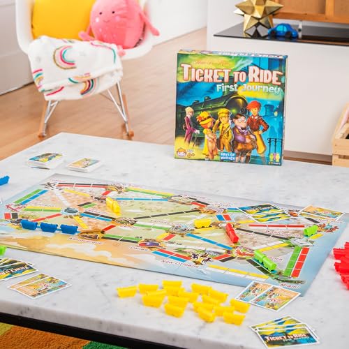 Ticket to Ride First Journey Board Game - Image 4