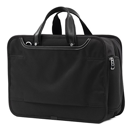 Travelpro Platinum Elite Expandable Business Laptop Briefcase - Shadow Black - Image 8