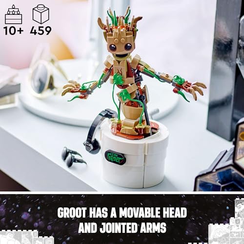 LEGO Marvel Dancing Groot - Interactive Guardians of the Galaxy Playset - Image 4