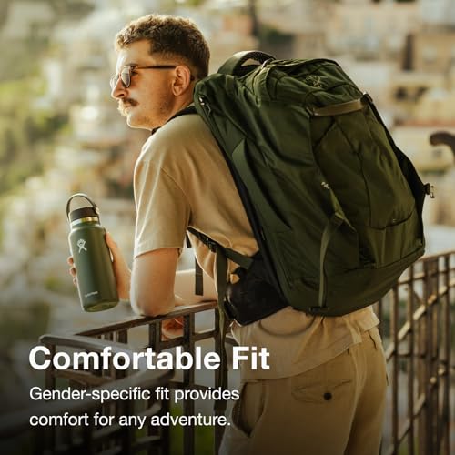 Osprey Farpoint 70L Travel Backpack for Men in Black - Image 5