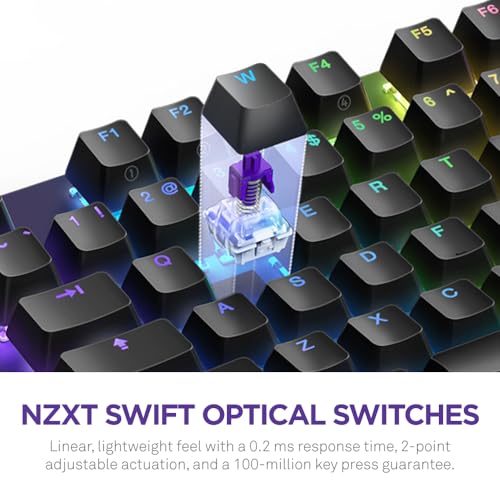 NZXT Function 2: High-Speed Wired Gaming Keyboard - Image 2
