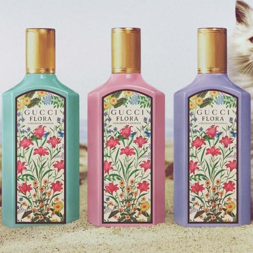 Gucci Flora Gorgeous Magnolia - Elegant 3.3 oz Floral EDP Spray - Image 10
