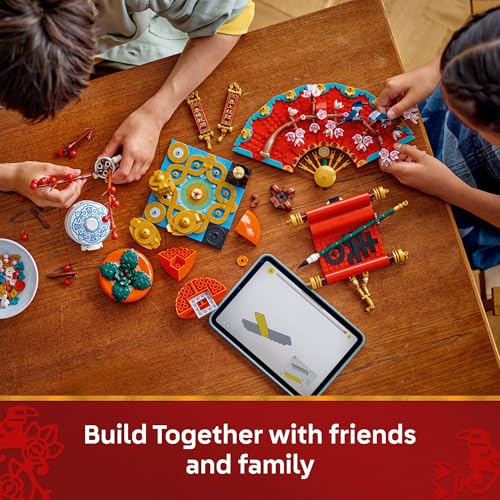 LEGO Spring Festival Good Fortune Set - Educational Building Toy for Kids 9+ - Image 6