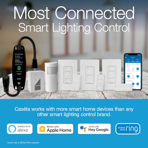 Lutron Caseta Smart Lamp Dimmer Switch for Floor and Table Lamps - Image 2