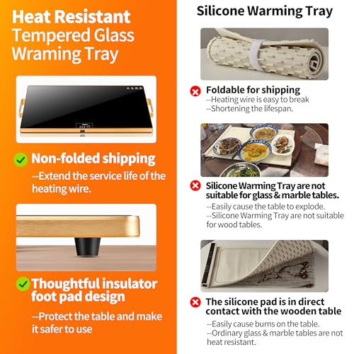Wanish Electric XXL Warming Tray with Thermostat - Image 2