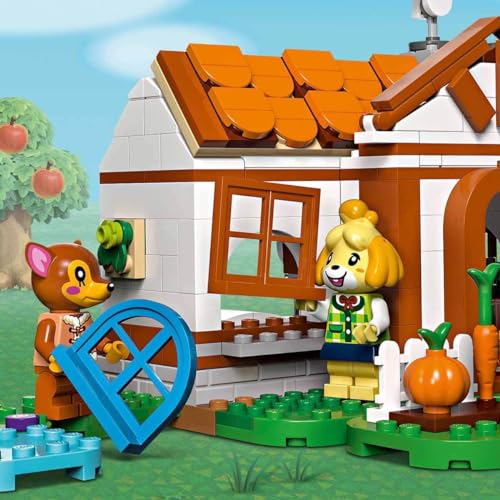 LEGO Animal Crossing Isabelle’s House Visit, Buildable Creative Toy for Kids - Image 2