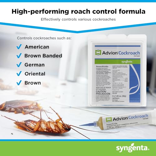 Advion Cockroach Gel Bait – Highly Effective Pest Control for German and American Roaches - Image 5