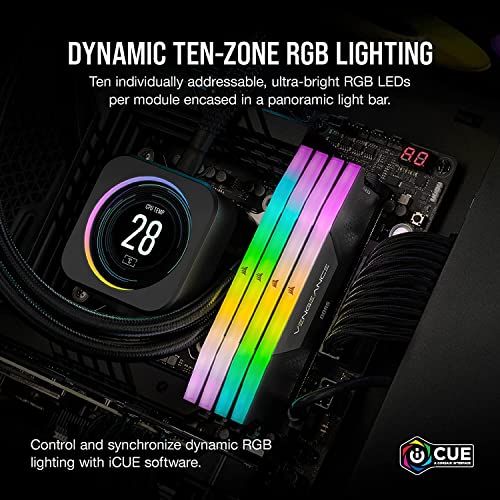 CORSAIR VENGEANCE RGB DDR5 RAM 32GB 6400MHz - Image 4