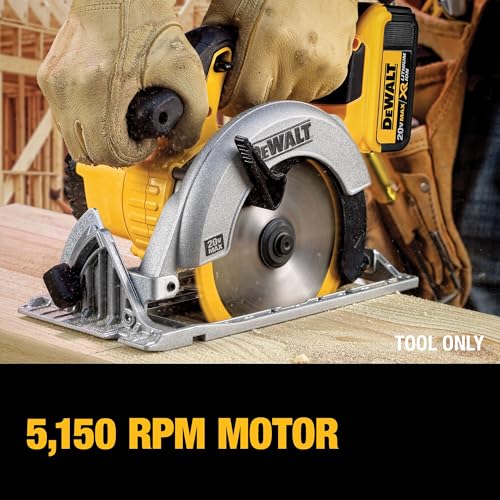 DEWALT 20V MAX 6-1/2-Inch Circular Saw - Bare Tool - Image 7