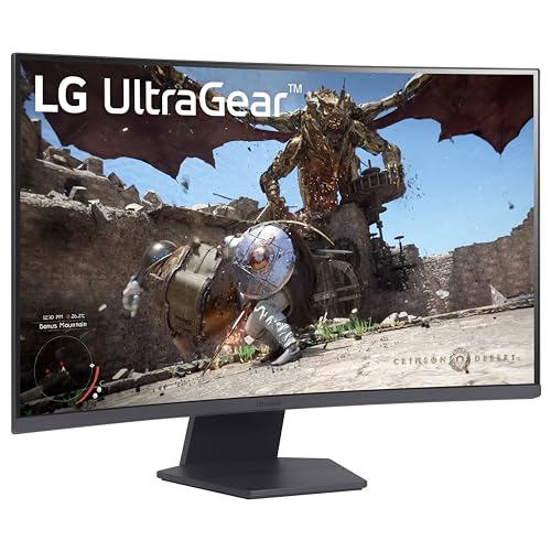 LG 32GS60QC-B Ultragear 32-inch Curved Gaming Monitor - Image 2