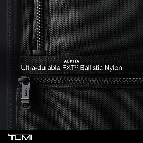 TUMI Slim Deluxe Portfolio - Stylish Ballistic Nylon Briefcase - Image 6