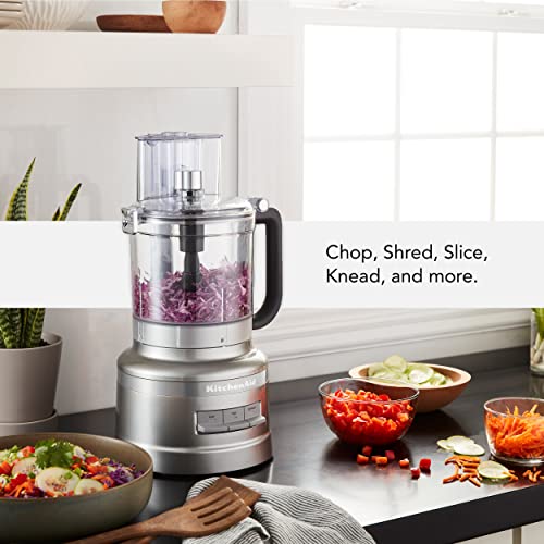 KitchenAid 13-Cup Food Processor, Contour Silver - Image 3