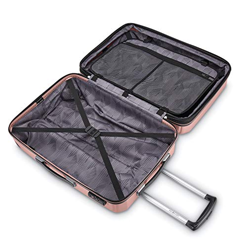 Samsonite Winfield 3 DLX 25-Inch Hardside Spinner Luggage in Rose - Image 3