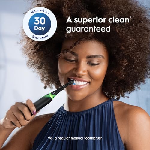 Oral-B iO Ultimate Clean Replacement Brush Heads - 4 Pack, Black - Image 7