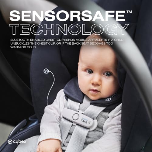 Cybex Cloud G Lux Comfort Extend Infant Car Seat - Lava Grey - Image 4