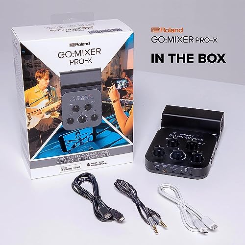 Roland GO:MIXER PRO-X Compact Audio Mixer for Creators - Image 7