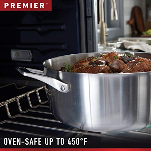 Calphalon Premier Stainless Steel 6-Quart Stock Pot - Image 4
