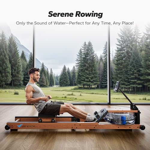 MERACH Foldable Water Rowing Machine for Home - Image 6