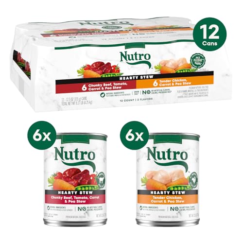Nutro Hearty Stew Cuts in Gravy Wet Dog Food Variety Pack - Image 2