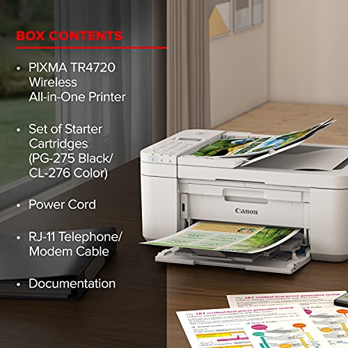 Canon PIXMA TR4720 All-in-One Wireless Printer with Auto Document Feeder - Image 5
