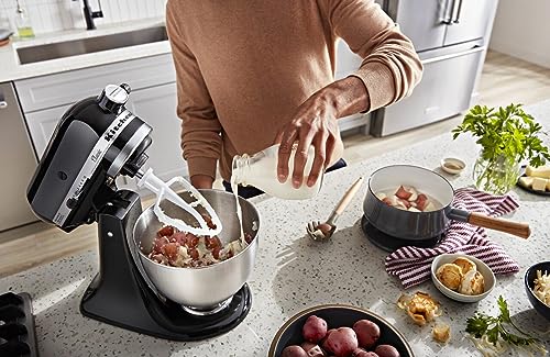 KitchenAid Classic 4.5 Quart Tilt-Head Stand Mixer - Onyx Black - Image 5