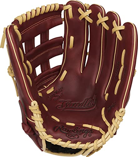 Rawlings SANDLOT Baseball Glove - Right Hand Throw, 12.75" - Pro H-Web - Image 3