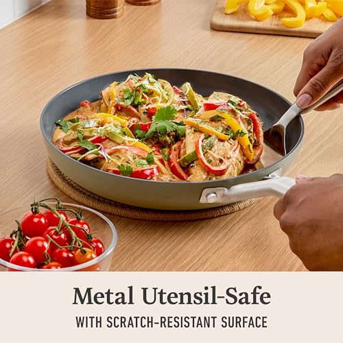 Calphalon Ceramic Nonstick 12-piece Cookware Set - Image 4