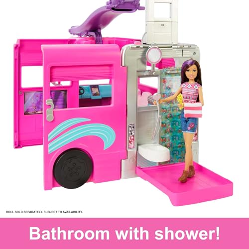 Barbie Camper DreamPlayset with Epic Slide & Accessories - Image 3