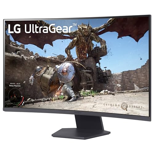 LG 32GS60QC-B Ultragear 32-inch Curved Gaming Monitor - Image 3