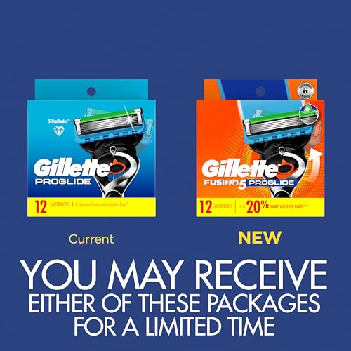 Gillette ProGlide Razor Refills for Men - 12 Blade Refills - Image 2