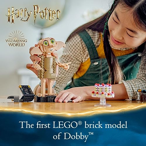 LEGO Harry Potter Dobby The House-Elf Building Toy Set, 76421 - Image 2